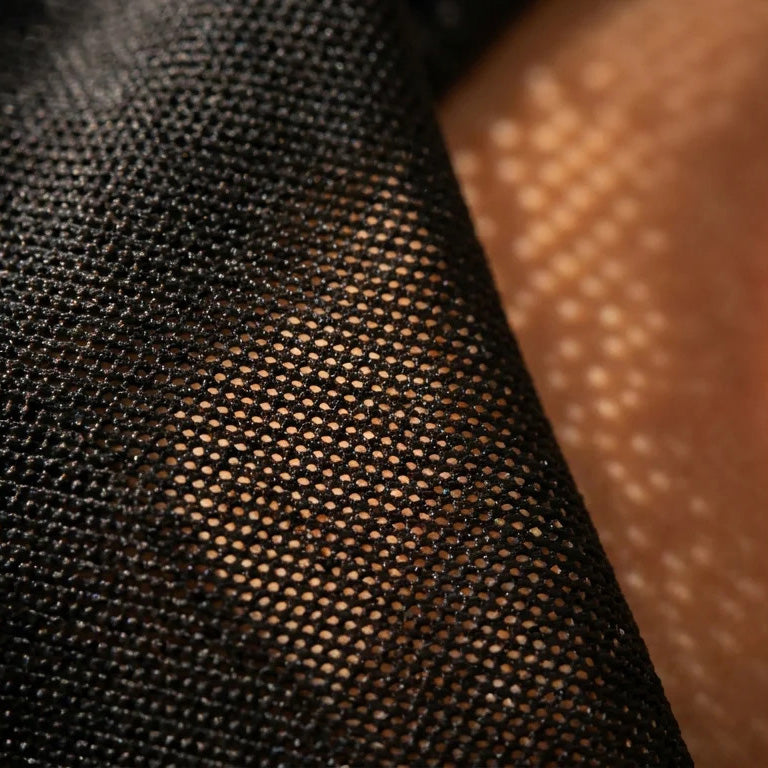 tan through fabric